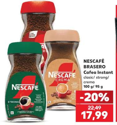 NESCAFÉ BRASERO Cafea instant