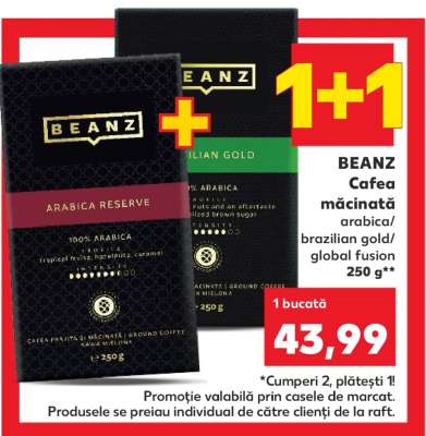 BEANZ Cafea măcinată