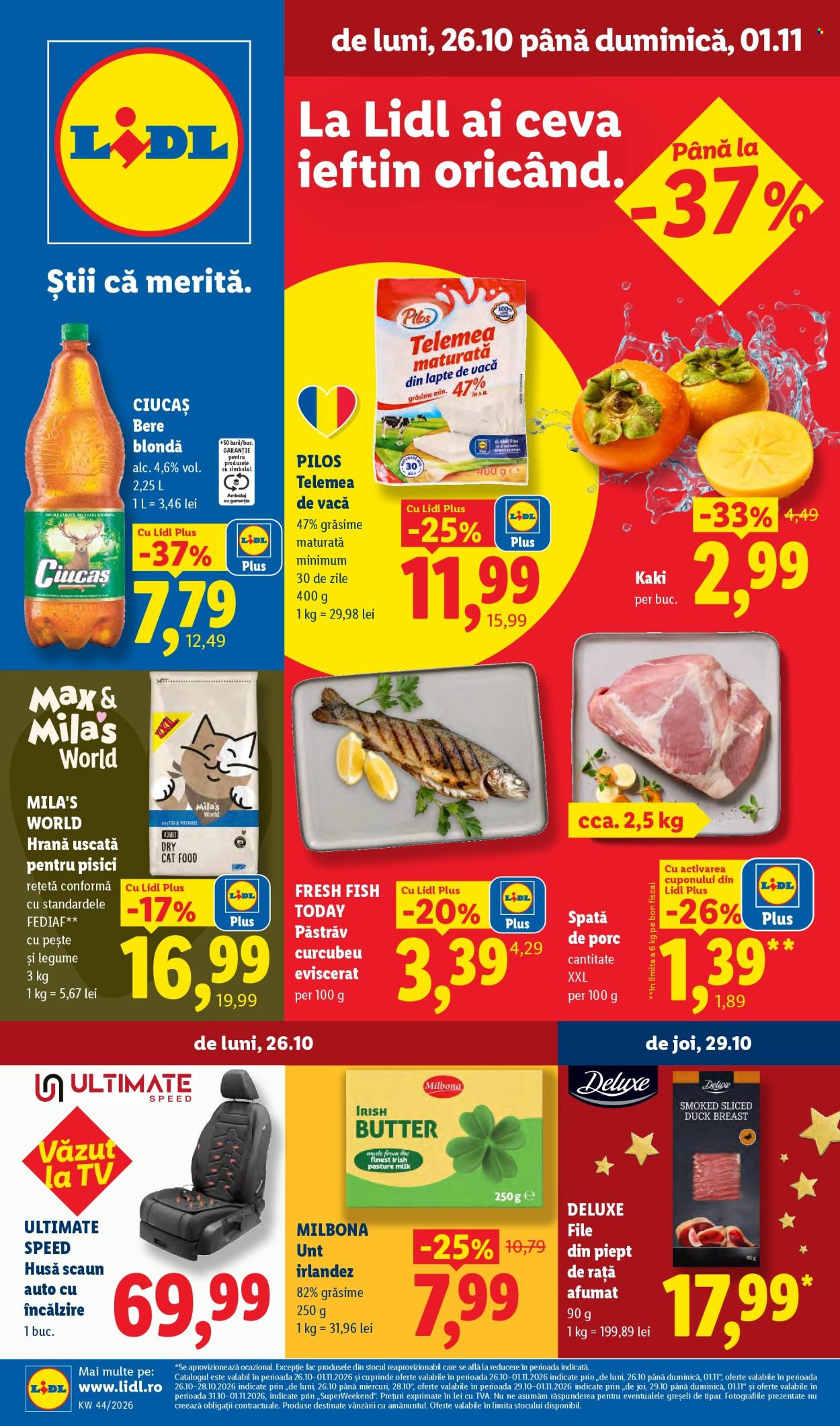 Catalog Lidl - 26.10.2026 - 01.11.2026. Pagina 1