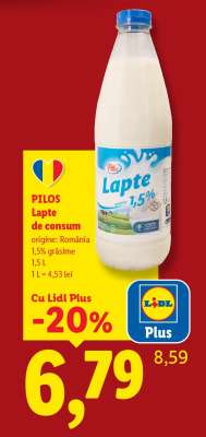 Pilos Lapte de consum