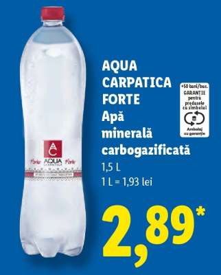 AQUA CARPATICA FORTE
