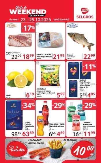 Cataloage Selgros - 23.10.2026 - 25.10.2026.