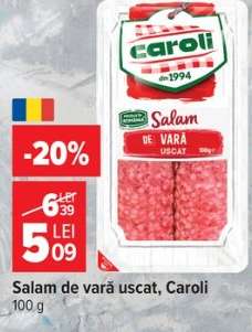 Salam de vară uscat, Caroli