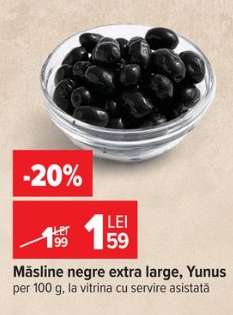 Măsline negre extra large Yunus