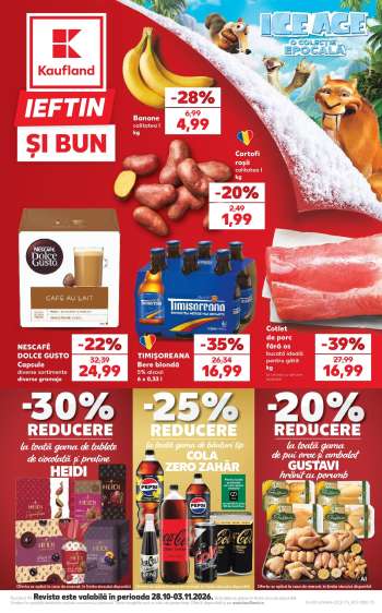 Cataloage Kaufland - 28.10.2026 - 03.11.2026.