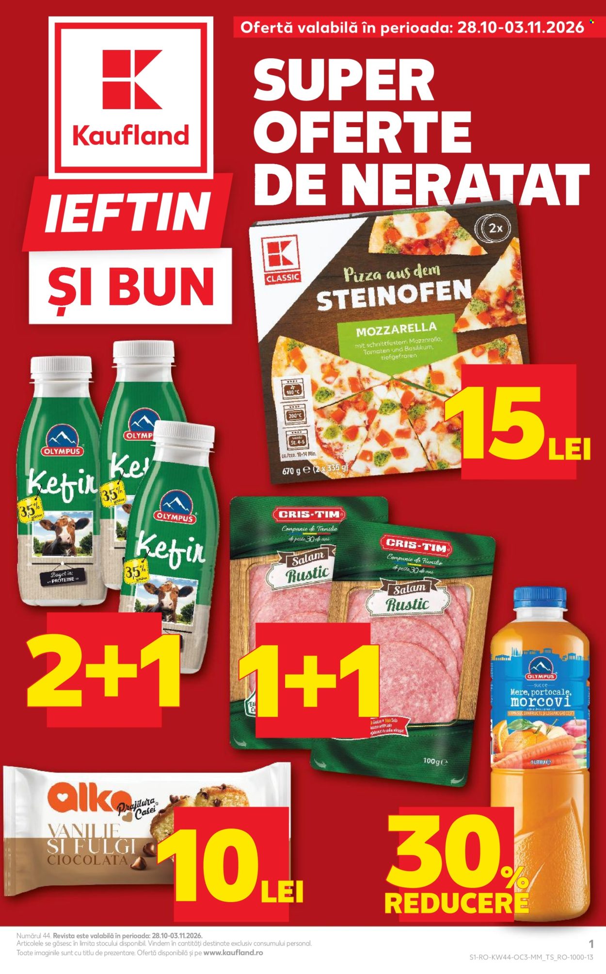 Catalog Kaufland - 28.10.2026 - 03.11.2026. Pagina 1