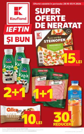 Cataloage Kaufland - 28.10.2026 - 03.11.2026.