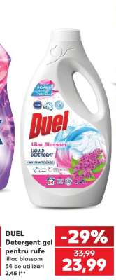 DUEL Detergent gel pentru rufe