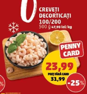 Creveți Decorticați 100/200